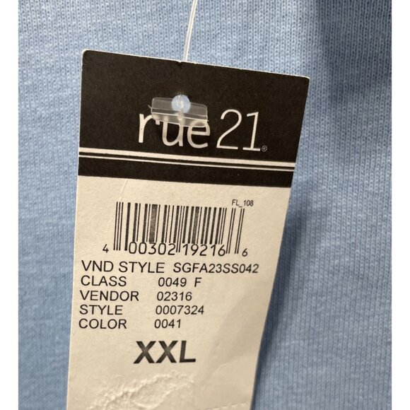 Delta Pro Weight- Men's Adults Short Sleeves T-Shirt -Graphic Tee-Light Blue-XXL - Picture 8 of 13